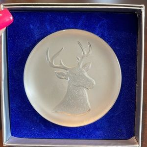 Imperial Lenox collectors paperweight deer